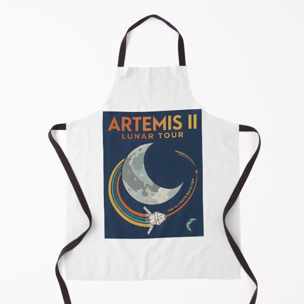 Item preview, Artemis II Lunar Tour - The Ultimate Road Trip Vintage Poster designed and sold by Paulocdias.