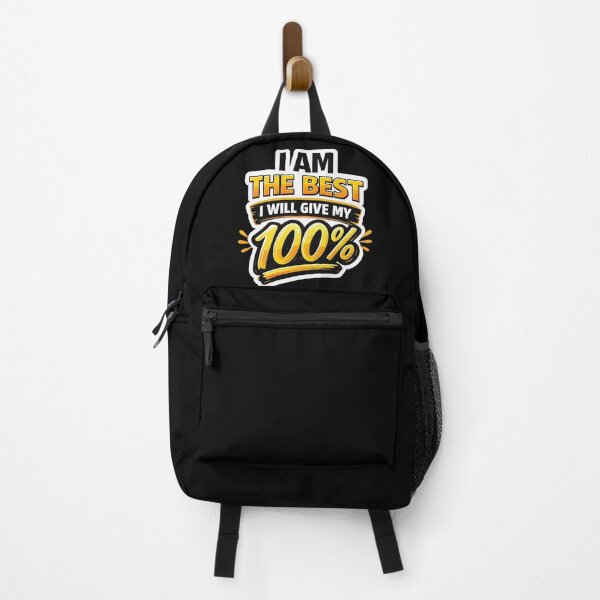 Item preview, I Am The Best 100% Motivation Sticker – Confidence Mindset Quote designed and sold by Pransis_Diginer_26.