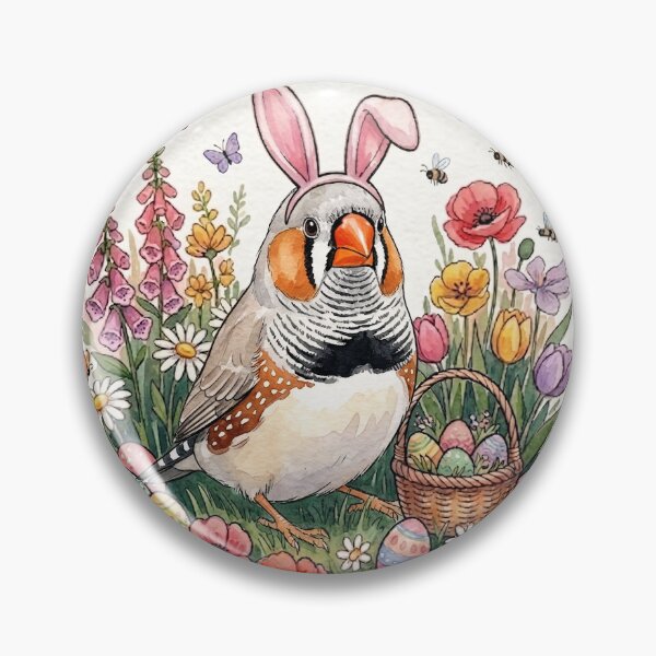 Item preview, Funny Zebra Finch Happy Easter Egg Bunny Boys Girls Kids designed and sold by FurryHavenPH.