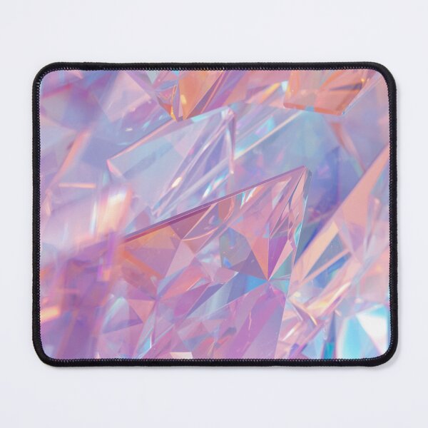 Item preview, Neon Holographic Glass Art Abstract designed and sold by Nika Art Studio.