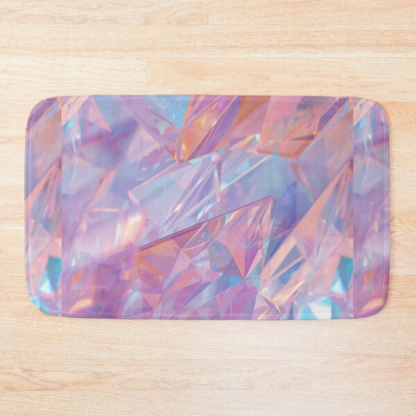 Item preview, Neon Holographic Glass Art Abstract designed and sold by Nika Art Studio.