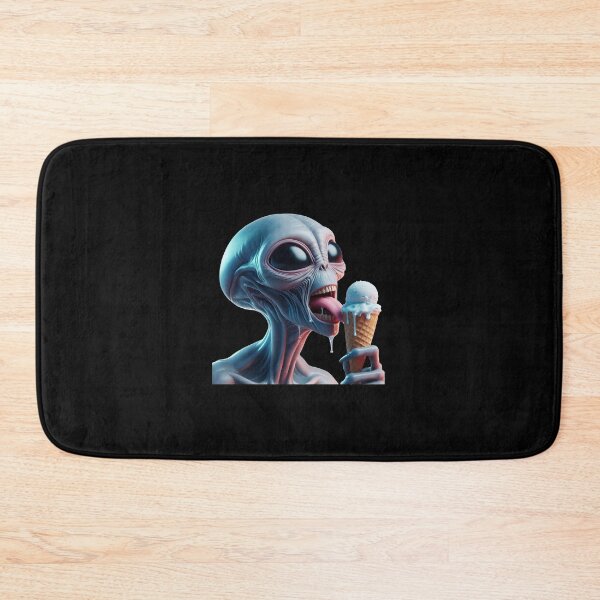 Item preview, First Contact — They Came for the Ice Cream designed and sold by FlatlineArtCo.