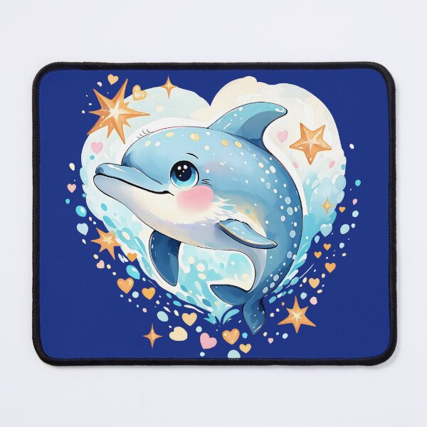 Item preview, Playful Dolphin Splashing in Ocean Magic designed and sold by NatalieJeans.
