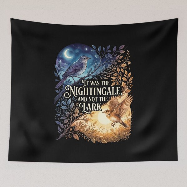 Item preview, It Was The Nightingale And Not The Lark Romeo And Juliet designed and sold by Fenay Designs.