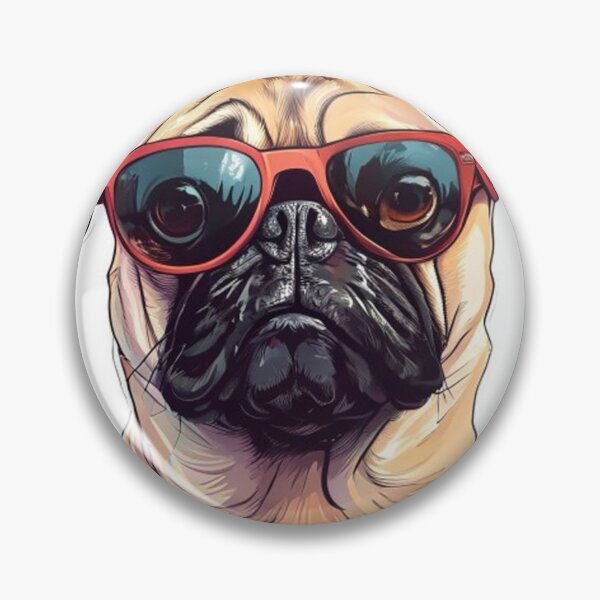 Artikelvorschau, Niedliches Mops-Cartoon-Design entworfen und verkauft von YCDesigner.