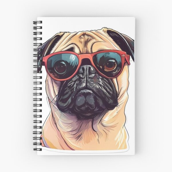Item preview, Cute Pug Cartoon Design designed and sold by YCDesigner.