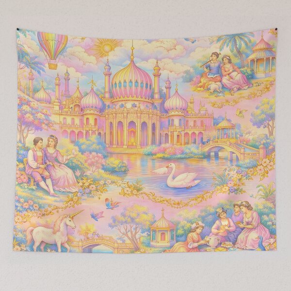 Item preview, Toile de jouy. Royal Pavilion. Brighton designed and sold by SoniaSarkali.