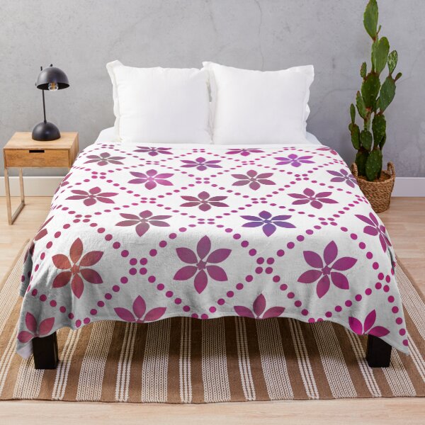 Item preview, Glimmering Magenta Trellis designed and sold by inkioboutique.