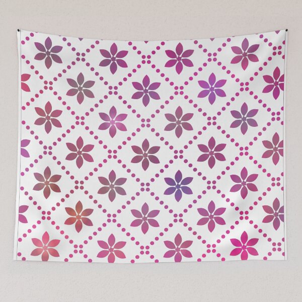 Item preview, Glimmering Magenta Trellis designed and sold by inkioboutique.