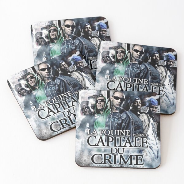 Item preview, La Fouine - Capitale du crime album 2008 designed and sold by CreepyApparel.