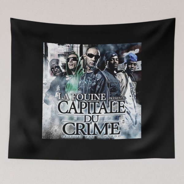 Item preview, La Fouine - Capitale du crime album 2008 designed and sold by CreepyApparel.