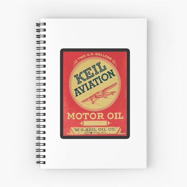 Item preview, Vintage Keil Aviation Motor Oil designed and sold by QuayTradingCo.