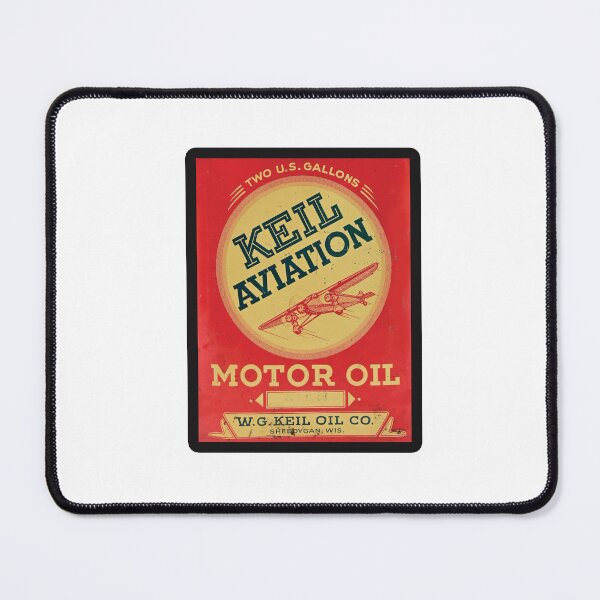 Item preview, Vintage Keil Aviation Motor Oil designed and sold by QuayTradingCo.