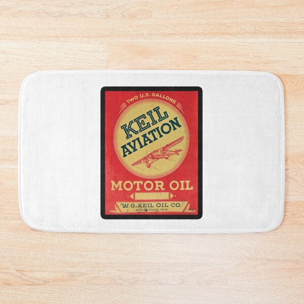 Item preview, Vintage Keil Aviation Motor Oil designed and sold by QuayTradingCo.