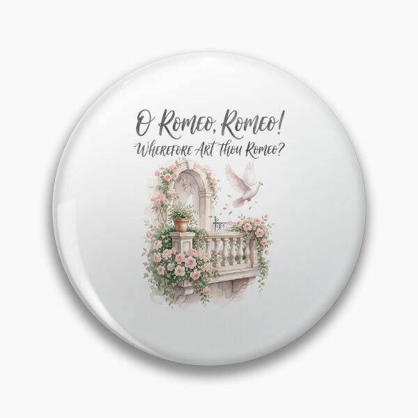 Item preview, O Romeo Romeo Wherefore Art Thou Romeo Juliet Balcony designed and sold by Fenay Designs.