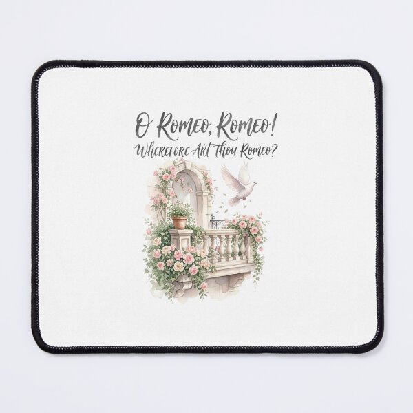 Item preview, O Romeo Romeo Wherefore Art Thou Romeo Juliet Balcony designed and sold by Fenay Designs.