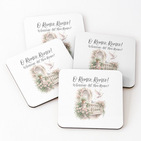 Item preview, O Romeo Romeo Wherefore Art Thou Romeo Juliet Balcony designed and sold by Fenay Designs.