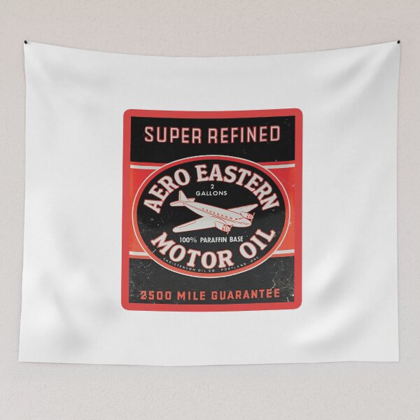 Item preview, Vintage Aero Eastern Motor Oil designed and sold by QuayTradingCo.