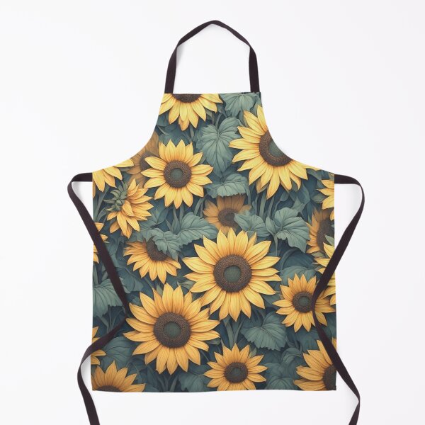 Item preview, Beautiful art deco style sunflowers designed and sold by MaxwellsImages.