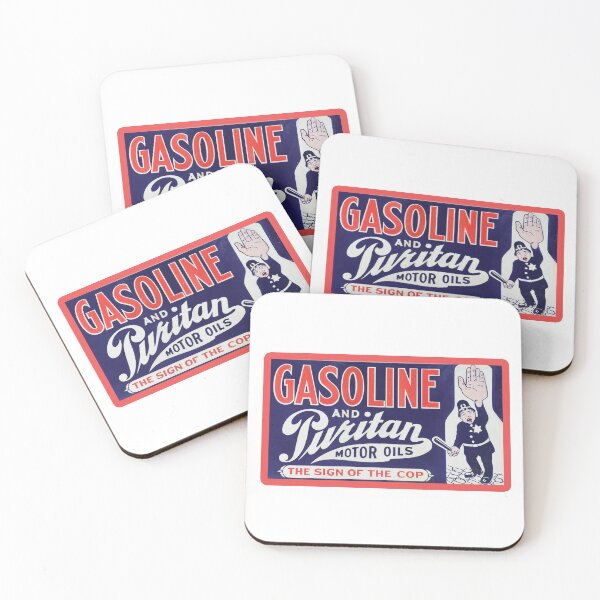 Item preview, Vintage Puritan Motor Oil  designed and sold by QuayTradingCo.
