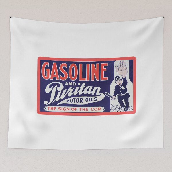 Item preview, Vintage Puritan Motor Oil  designed and sold by QuayTradingCo.