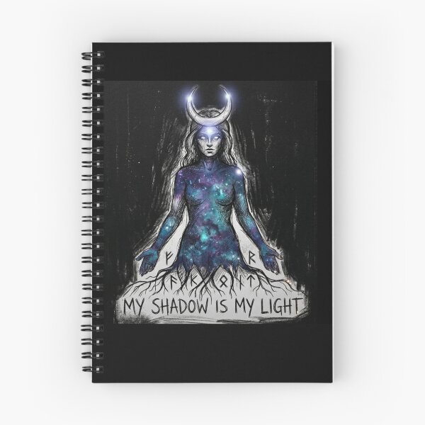 Item preview, My Shadow Is My Light - Cosmic Goddess Rune Aesthetic designed and sold by GiftzCircle.