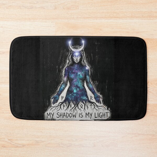 Item preview, My Shadow Is My Light - Cosmic Goddess Rune Aesthetic designed and sold by GiftzCircle.