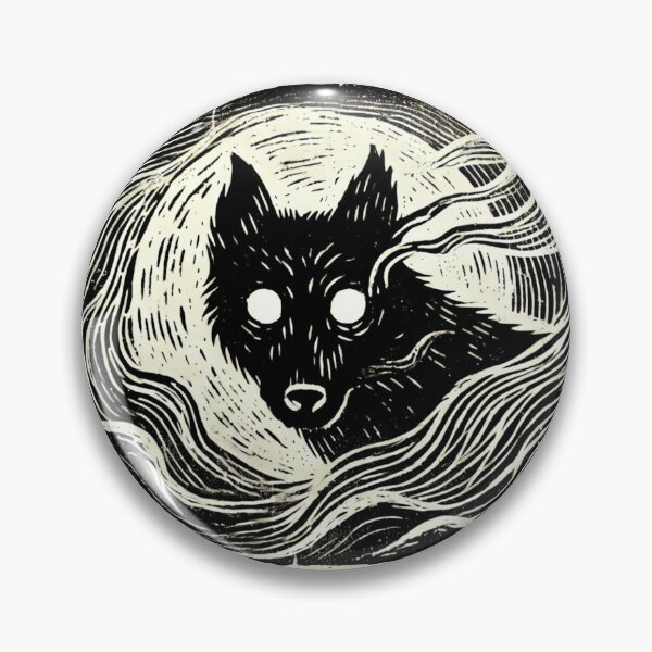 Item preview, Misty Black Shuck designed and sold by FolkFoundry.