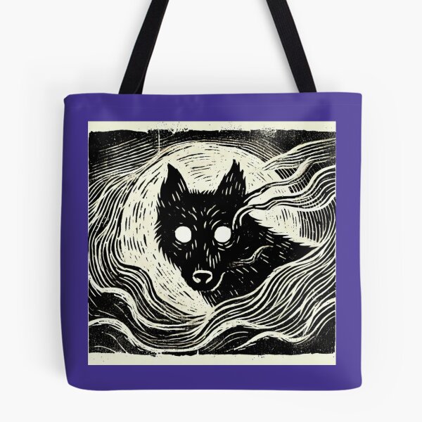 Item preview, Misty Black Shuck designed and sold by FolkFoundry.