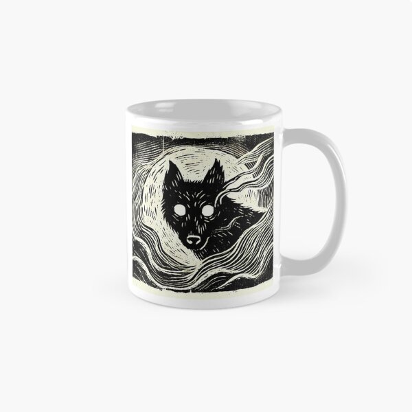 Item preview, Misty Black Shuck designed and sold by FolkFoundry.