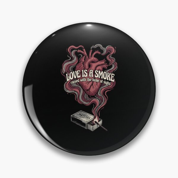 Item preview, Love Is A Smoke Raised With The Fume Of Sighs Shakespeare designed and sold by Fenay Designs.