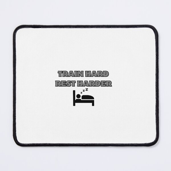 Item preview, TRAIN HARD REST HARDER SPORTS MEME designed and sold by cyclingmania.