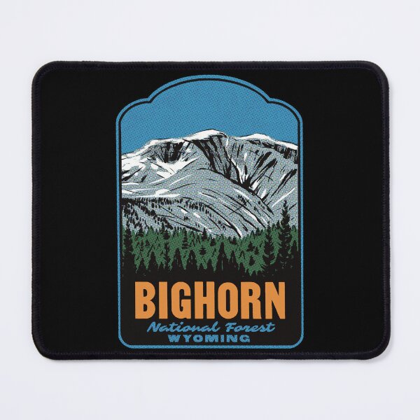 Item preview, Bighorn National Forest Wyoming Retro designed and sold by HalpinDesign.
