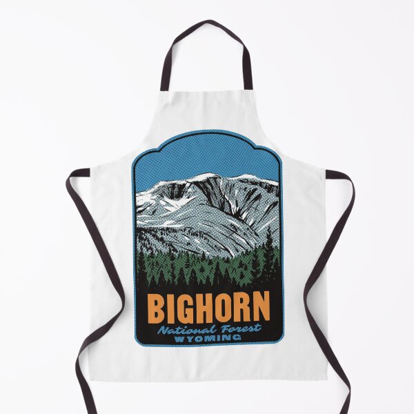 Item preview, Bighorn National Forest Wyoming Retro designed and sold by HalpinDesign.