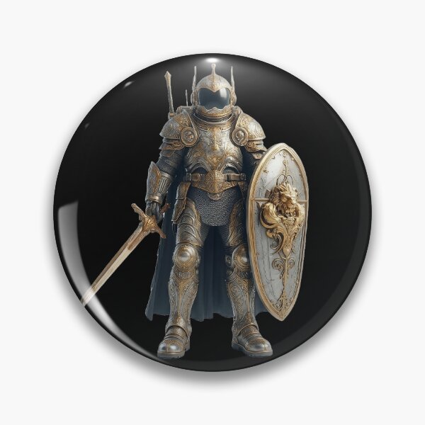 Item preview, Lunar Knight — Guardian of Two Moons designed and sold by FlatlineArtCo.