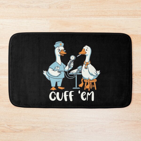 Item preview, Cuff 'Em Goose Nurse Funny Goose Meme ER Nurses designed and sold by Colorfulman.