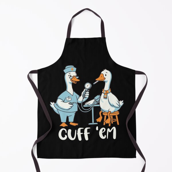 Item preview, Cuff 'Em Goose Nurse Funny Goose Meme ER Nurses designed and sold by Colorfulman.