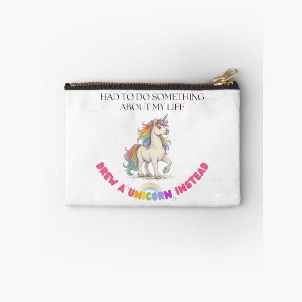 Item preview, Had to Do Something About My Life - Drew a Unicorn Instead designed and sold by GaggleOfGhosts.