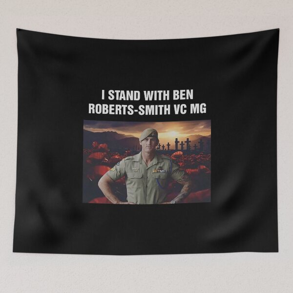 Item preview, I Stand With Ben Roberts-Smith VC MG designed and sold by DexertimaArt.