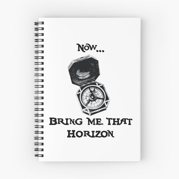 Item preview, “Now… Bring Me That Horizon” – Pirate Compass Adventure Typography Design designed and sold by inallusha.