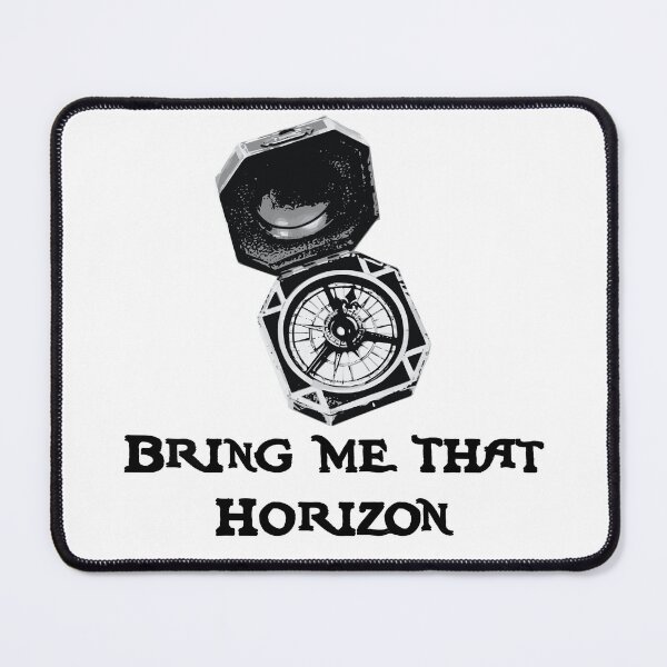 Item preview, “Now… Bring Me That Horizon” – Pirate Compass Adventure Typography Design designed and sold by inallusha.
