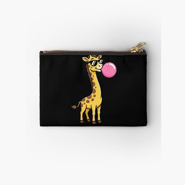 Item preview, Funny Giraffe Blowing Bubble Gum Minimal Funny Animal Glasses Design designed and sold by bilal sibgui.