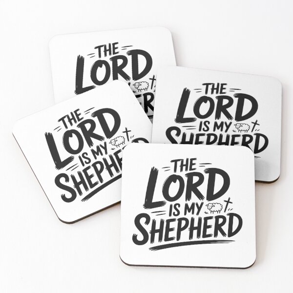 Item preview, The Lord Is My Shepherd Hand Lettered Psalm designed and sold by IslandTyped.