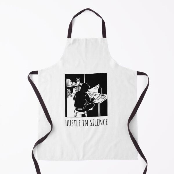 Item preview, Hustle In Silence Minimalist Motivational Line Art designed and sold by AlexLerry.