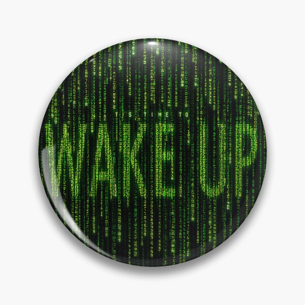 Item preview, Wake Up Matrix Code Rain T-Shirt | Hacker Cyberpunk Digital Rain Design designed and sold by FunkyVista.