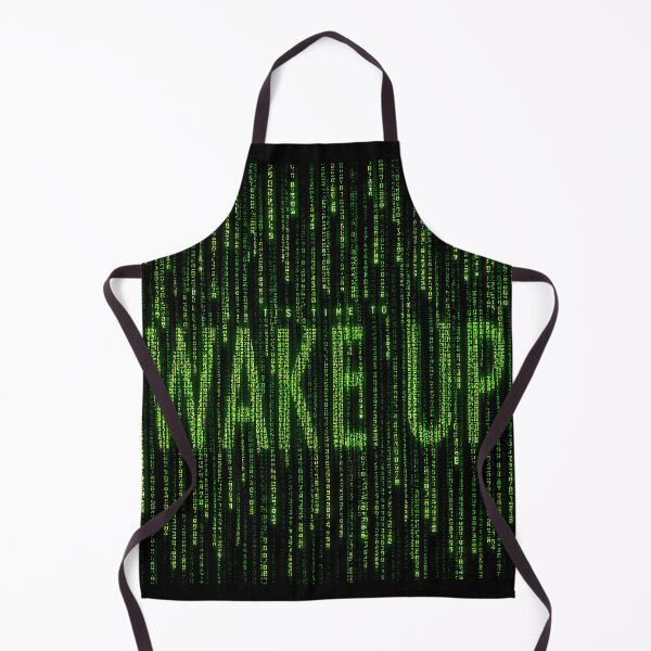 Item preview, Wake Up Matrix Code Rain T-Shirt | Hacker Cyberpunk Digital Rain Design designed and sold by FunkyVista.