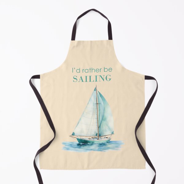 Item preview, I'd Rather Be Sailing designed and sold by JonnaHurmerinta.