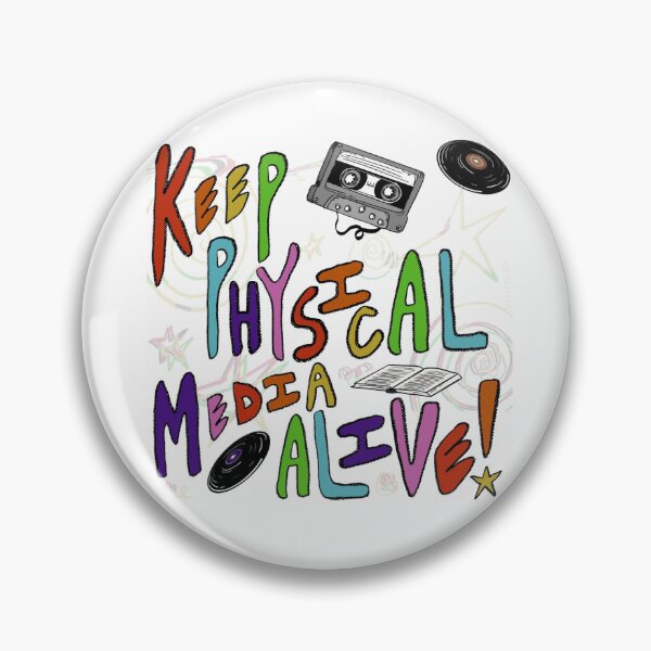 Item preview, Keep Physical Media Alive designed and sold by craftybylerr.