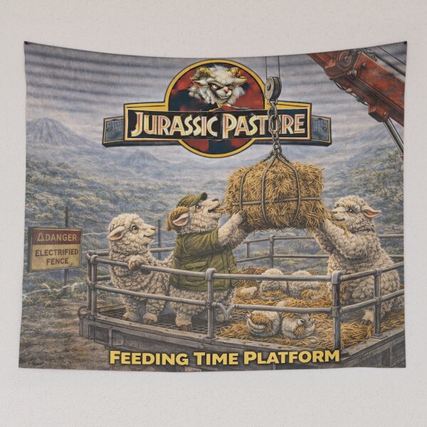 Item preview, Feeding Time Platform - Jurassic Pasture Snack Drop Zone designed and sold by Thpoar.