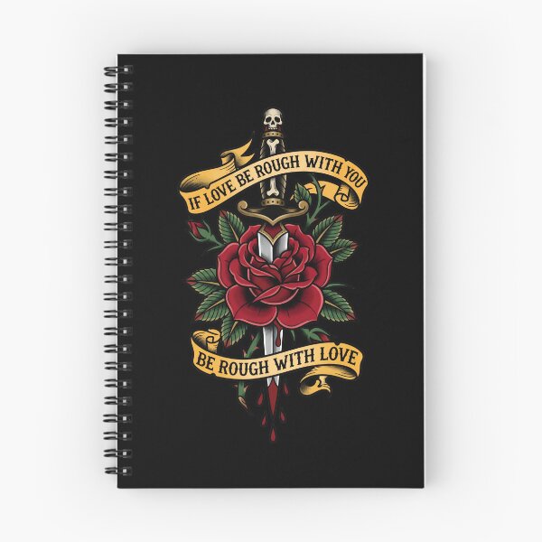 Item preview, If Love Be Rough With You Be Rough With Love Mercutio Quote designed and sold by Fenay Designs.